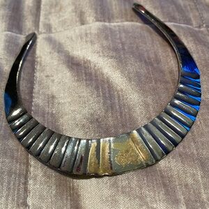 6 for $10 Silver Project Necklace Bib Collar Necklace